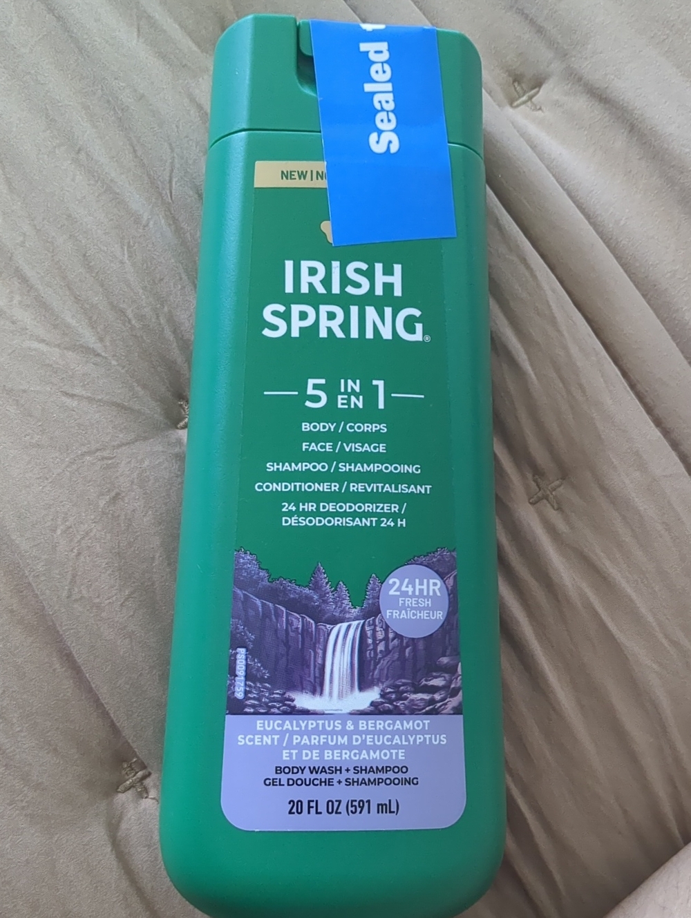Irish Spring 5-in-1 Body Wash & Shampoo (Eucalyptus & Bergamot)